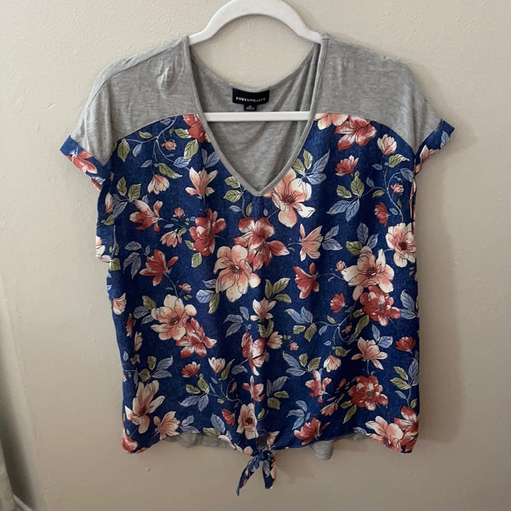 Fortune & Ivy Blouse tee